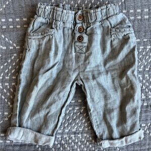 Zara Kids Light Gray Casual Pants